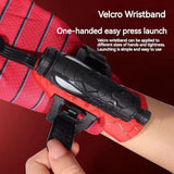 Disney SpiderMan Hero Launcher Rotating Spider-Man Launcher Soft Bullet Gun Suction Cup Ejection Toy Children's Birthday Gift Spider Web Shooterm,  Spider Hero Cosplay Costume Prop Launcher Wrist Toy Gift