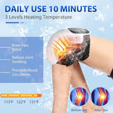 Helicare Heating Vibrating Infrared Knee Massager