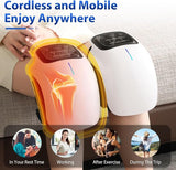 Helicare Heating Vibrating Infrared Knee Massager