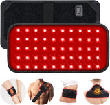 Red Light Therapy Belt, Infrared Light Therapy for Body, Wearable Wrap with Timer for Back Shoulder Waist Muscle Pain Relief, Improve Joint Inflammation, Red Light Therapy for Body