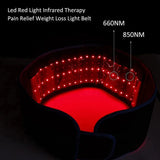 Red Light Therapy for Body, Infrared Light Therapy for Shoulder Waist Muscle Pain Relief, Upgraded 3 in 1 Led Beads, 660nm&850nm Near Infrared Light Therapy Belt Wrap Timer Remote Control