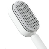 Dawndesslo  Self Cleaning Hair Brush for Women One-key Self Cleaning Hair Loss Airbag Massage Scalp Comb Anti-Static Hairbrush