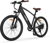 Electric Bike for Adults - 468Wh Removable Battery, 350W (Peak 500W) Brushless Motor, 26x2.1 Tire Mountain Ebike, Step-Over Design