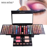 Kit de maquillaje Miss Rose con combinación de colores definitiva