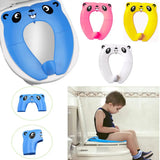 Portable Folding Non Slip Silionce Pads Potty Training Seat for Kids Foldable Toddlers Toilet Seat Potty Seat Cover for Travel