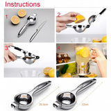 Stainless Steel Household Manual Lemon Squeezer