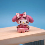 Juego de 5 piezas de figuras de acción de muñecos de anime Sanrio