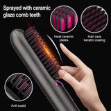 WIMS Cordless Mini Hair Straightening Brush