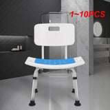 1~10PCS Bathroom Bath Chair Non-slip Warm EVA Blue Aid Seat Bathroom Bath Chair Shower Stool Seat Cushion Safe Bathroom Chairs