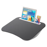 Multifunctional Laptop Desk With Cushion and Filled with Foam Particles, Small Pillow Table, Hard Mouse Pad Large