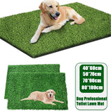 Artificial Grass Dog Pee Pad Professional Dog Potty Training Rug Dog Grass Mat with Drainage Holes Pet Indoor Outdoor Flooring  Professional Dog Grass Mat