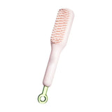 WIMS Retractable Comb Self-cleaning Hair Brush Anti-static Massage Comb For Women Smooth Hair Self Cleaning Hair Brush