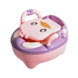 Children's Pot 1-6 Years Old Upgraded Cute Duck Baby Toilet Seat Baby Potty Portable Stool Boys & Girls Safe Trainer Seat WC