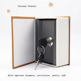 Mini Book Dictionary Safe Security Key Box Locker Money Hidden Key Safe Box Cash Bill Money Coin Storage Jewellery Lock Box Gift