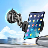 Suction Cup Holder Phone Mount Car 360° Rotating,Universal Ball Head Arm for Phone Car Holder Video Recording Vlog Ballhead Magic Arm Cell Phone for Car Dashboard Windshield Vehicle Sunroof (Black)