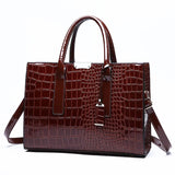 Crocodile Print Handbags