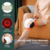 Helicare Heating Vibrating Infrared Knee Massager