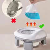 3 in 1 Baby Travel Potty Folding Children's Potty Baby's Mobile Toilet Portable Silicone Baby Training Potty Chair