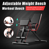 Finer Form Multi-Functional Gym Bench for Full All-in-One Body Workout – Versatile Fitness Equipment for Hyper Back Extension, Roman Chair, Adjustable Situp, Decline, Flat Bench for Home Gym