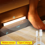 Luces nocturnas LED inalámbricas con sensor de movimiento para dormitorio, baño, escalera, armario, habitación y pasillo