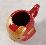 Marvel movie series peripheral Avengers Spider-Man Iron Man ceramic tea coffee mug, cartoon creative personalized water cup exquisite gift