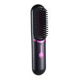 WIMS Cordless Mini Hair Straightening Brush