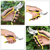 1Pcs Pruner Garden Scissors Professional Sharp Bypass Pruning Shears Tree Trimmers Secateurs Hand Clippers Garden Beak Scissors