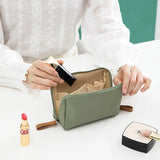 Waterproof Portable Makeup Storage Bag Toiletry Travel Bag Cosmetic Bag Wash Bag Purse With Zipper Ladies Lipstick Pouch