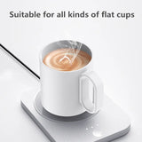 USB Cup Warmer Coffee Milk Tea Water Mug Heater Temperature Adjustable Heating Coaster For Home Office Winter Automatic heating