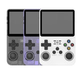 R36S Handheld Game Console 3.5 inch Retro Handheld Video Games Consoles Built-in Rechargeable Battery Portable Style Hand Held Game Consoles System