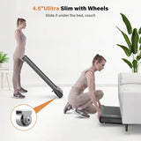 Walking Pad,Under Desk Treadmills for Home,3 in 1 Portable Walking Pad, 2-in-1 Under Desk Treadmill for Home Office, Portable Walking/ Jogging Machine with App & Remote Control