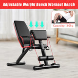 Finer Form Multi-Functional Gym Bench for Full All-in-One Body Workout – Versatile Fitness Equipment for Hyper Back Extension, Roman Chair, Adjustable Situp, Decline, Flat Bench for Home Gym