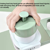 6 In 1 Stainless Steel Multifunctional Safe Manual Vegetable Cutter