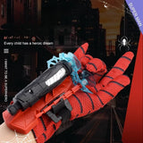 Disney SpiderMan Hero Launcher Rotating Spider-Man Launcher Soft Bullet Gun Suction Cup Ejection Toy Children's Birthday Gift Spider Web Shooterm,  Spider Hero Cosplay Costume Prop Launcher Wrist Toy Gift