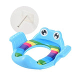 Baby Toilet Potty Seat Children Potty Safe Seat with Armrest for Girls Boy Toilet Training Outdoor Travel Infant Potty Cushion