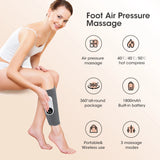 Leg Massager for Circulation and Pain Relief, Calf Air Compression Massager with Heat, Leg Massager with 3 Intensities, 3 Modes, Easy to use, Muscle Relaxation, Gifts (single/Pair)