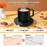 Mug Warmer USB Cup Heater Coffee Tea Cup Warmer Thermostatic Heating Coaster Cup USB Milk Tea Coffee Mug Warmer for Office Home