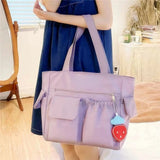 Crossbody Cute Bag for Teens Kawaii Messenger Purse Nylon Shoulder Tote Bags for Girlsa