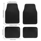 Car Floor Mat,Front & Rear Automotive Carpet Floor Mats Universal Fit for Suvs,Sedans,Vans