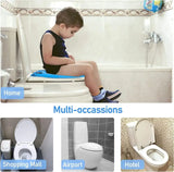 Portable Folding Non Slip Silionce Pads Potty Training Seat for Kids Foldable Toddlers Toilet Seat Potty Seat Cover for Travel