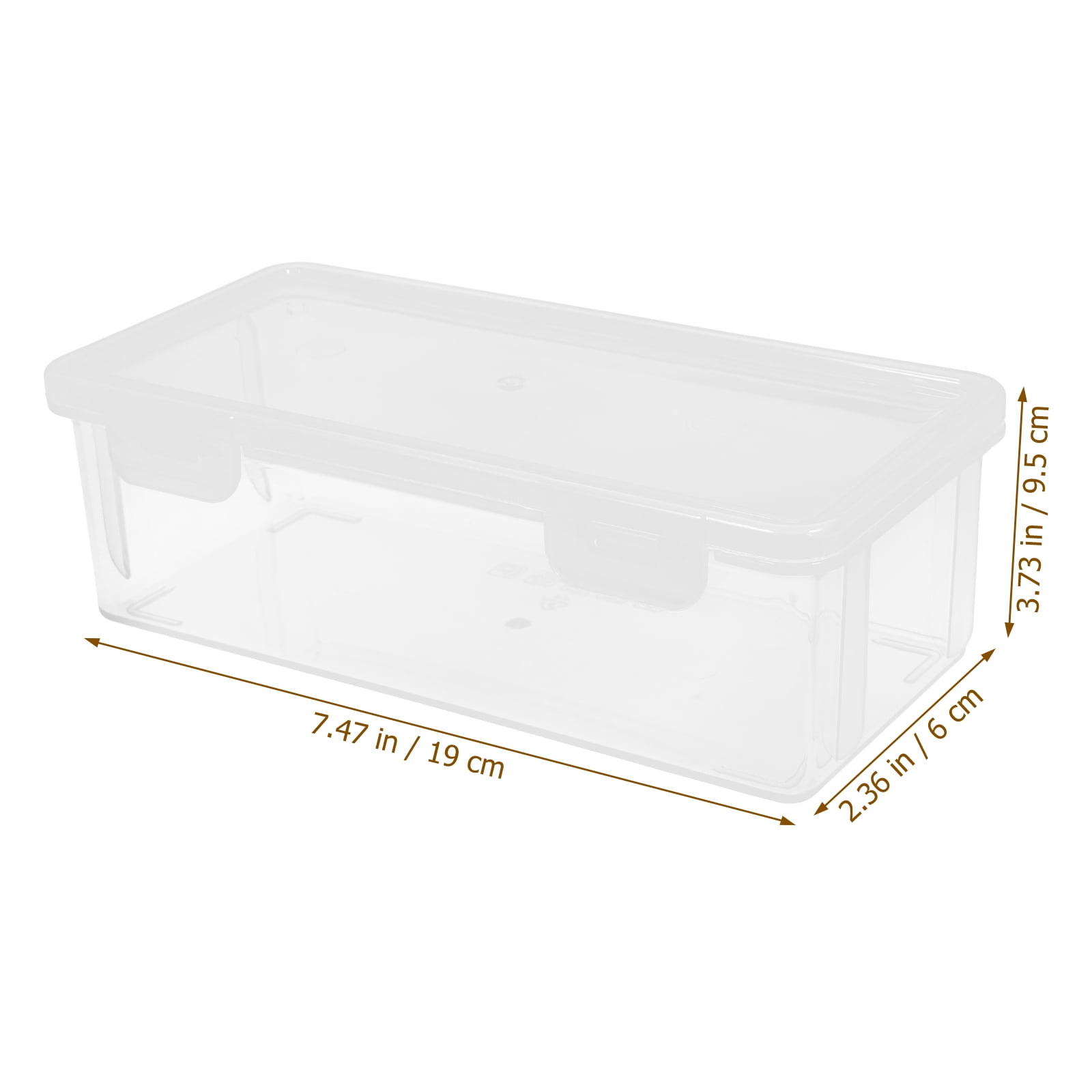 2 Pack Bread Box, Plastic Bread Container, Bread Storage Container for Kitchen Counter - Image 3