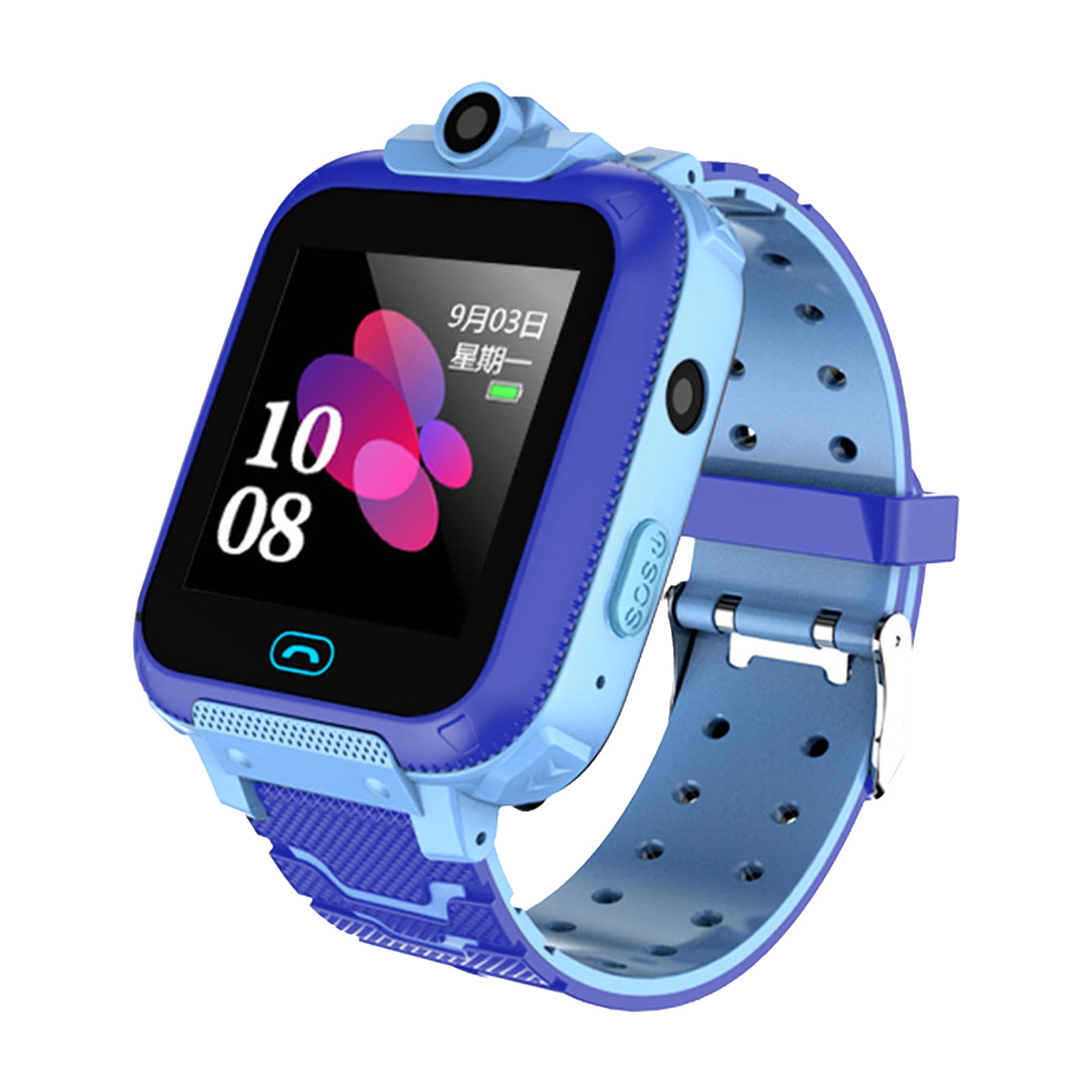 Apmemiss Christmas Gifts for Kids Clearance Children's Electronic Watch Girls Boys Birthday 3 4 5 6 7 8 9 Year Olds Screen Toddler Sports Smart Watch With Camera HD Calling Two Colors - Image 5
