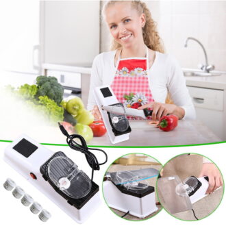 BiFandian Electric Knife Sharpener, USB Powered Sharpener with Replacement Wheels, Double Sided Sharpening Tool for Knives, Kitchen Gadget, Maintenance
