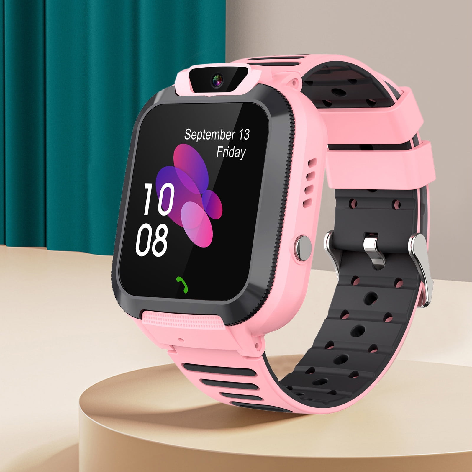 Bdday Kids Smart Watch For Boys Girls Ages 3-12 With Games Video Camera Music Player Call 12/24 Hour Clock Flashlight Calculator HD Touchscreen - Image 4
