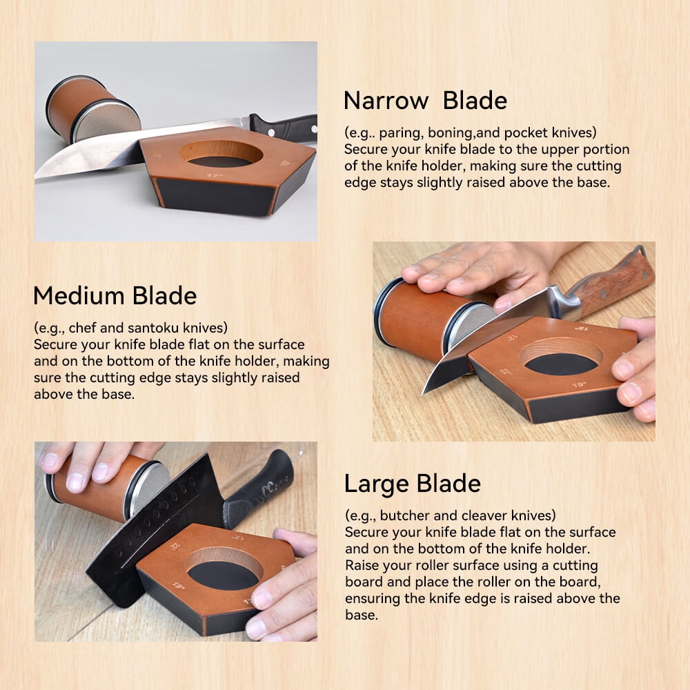 BKD Rolling Knife Sharpener Magnetic Angle - Image 5