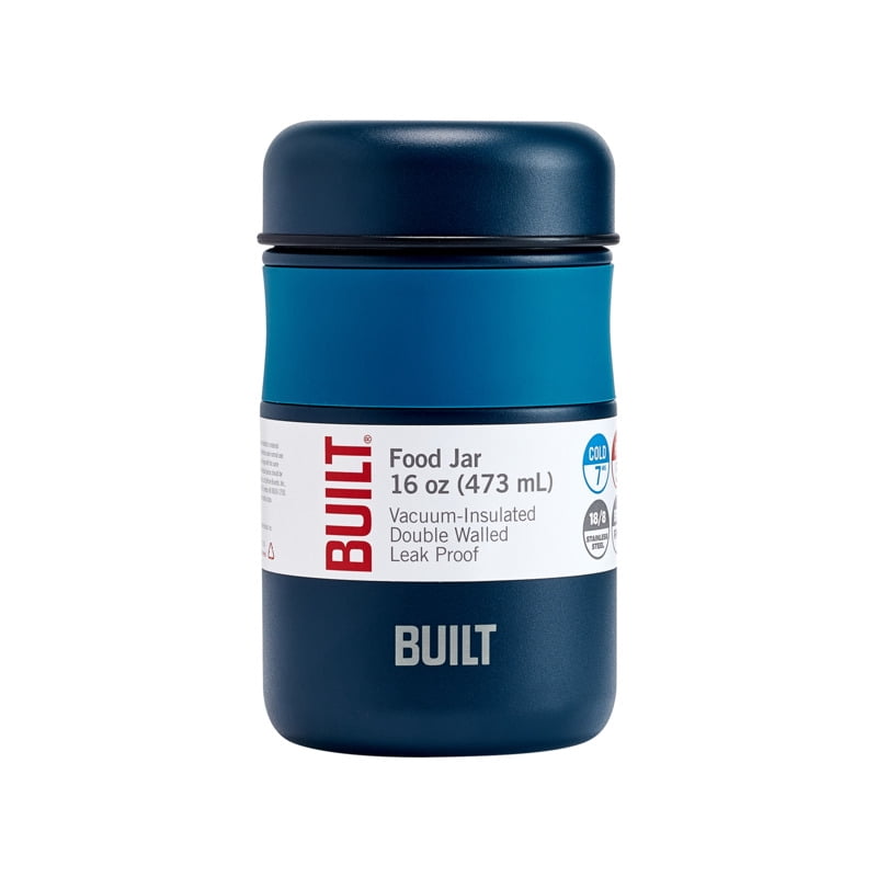BUILT 16 oz Double-Wall Vacuum Insulated Food Jar, Multi-Purpose Kitchen Storage and Organization Solution - Image 2