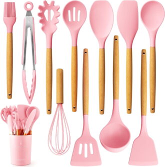Caliamary Silicone Kitchen Utensil Set, 11 pcs