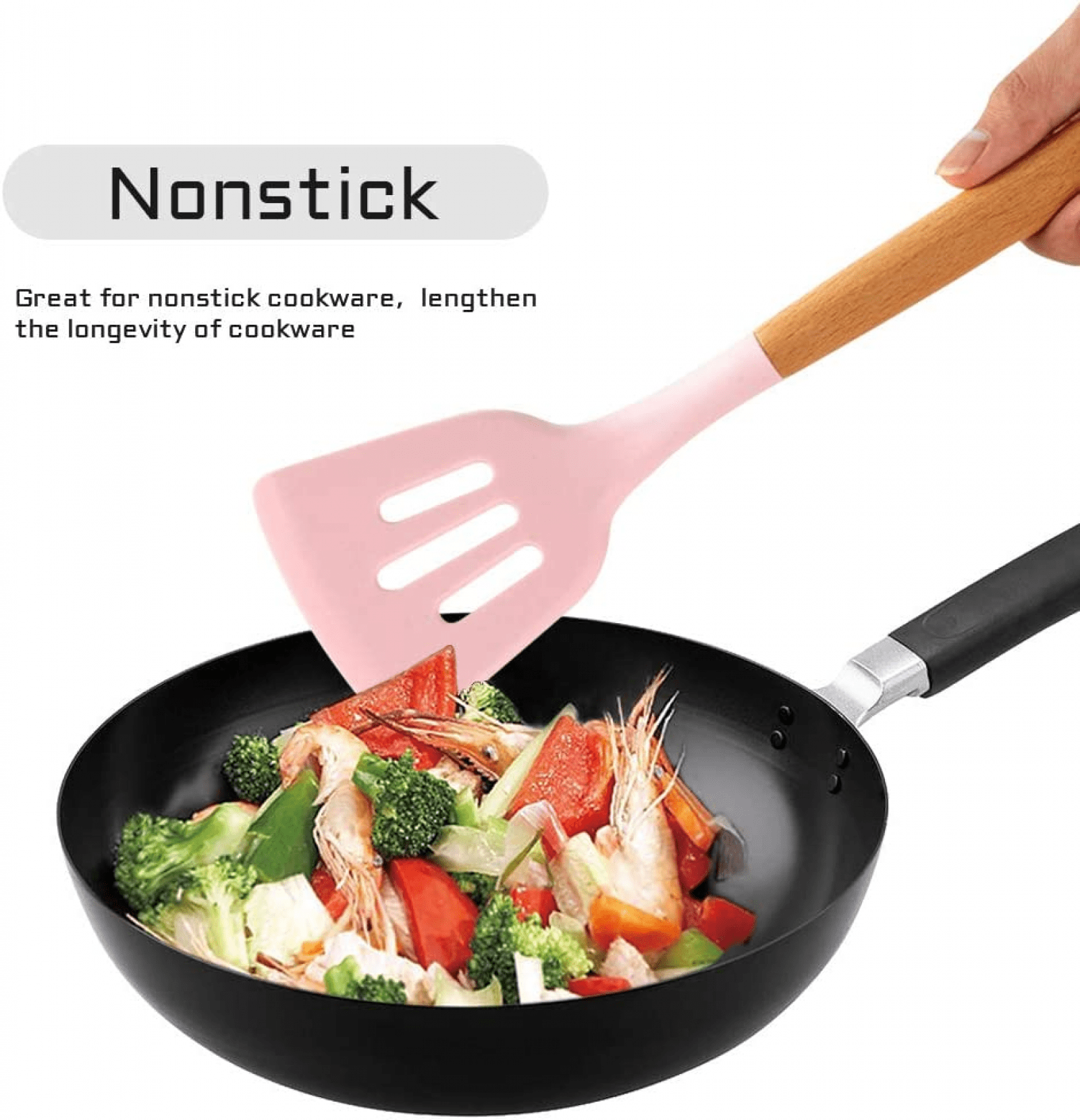Caliamary Silicone Kitchen Utensil Set, 11 pcs - Image 2
