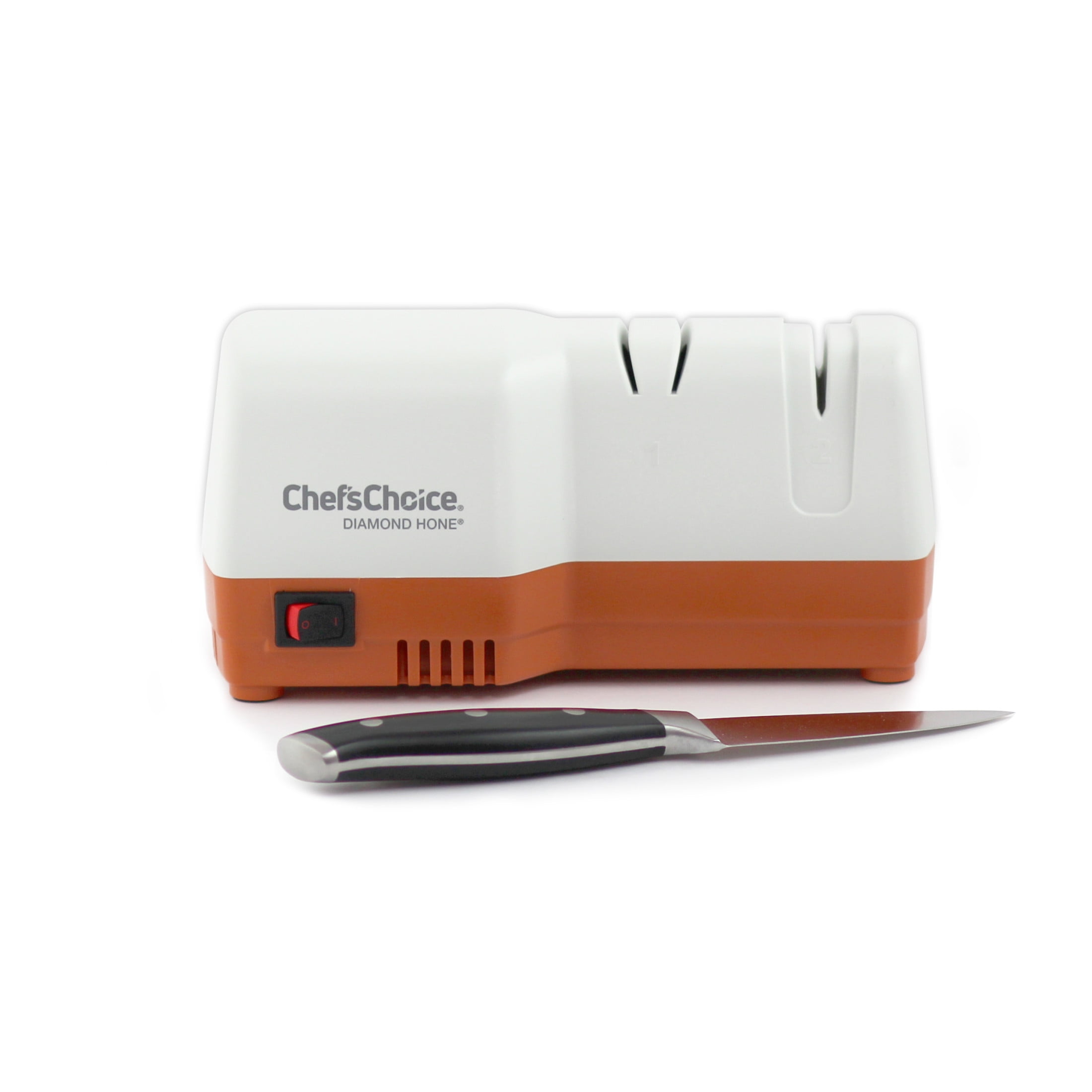 Chef'sChoice Model D202 2-Stage Electric Knife Sharpener, in Orange (SHD202OR11) - Image 4