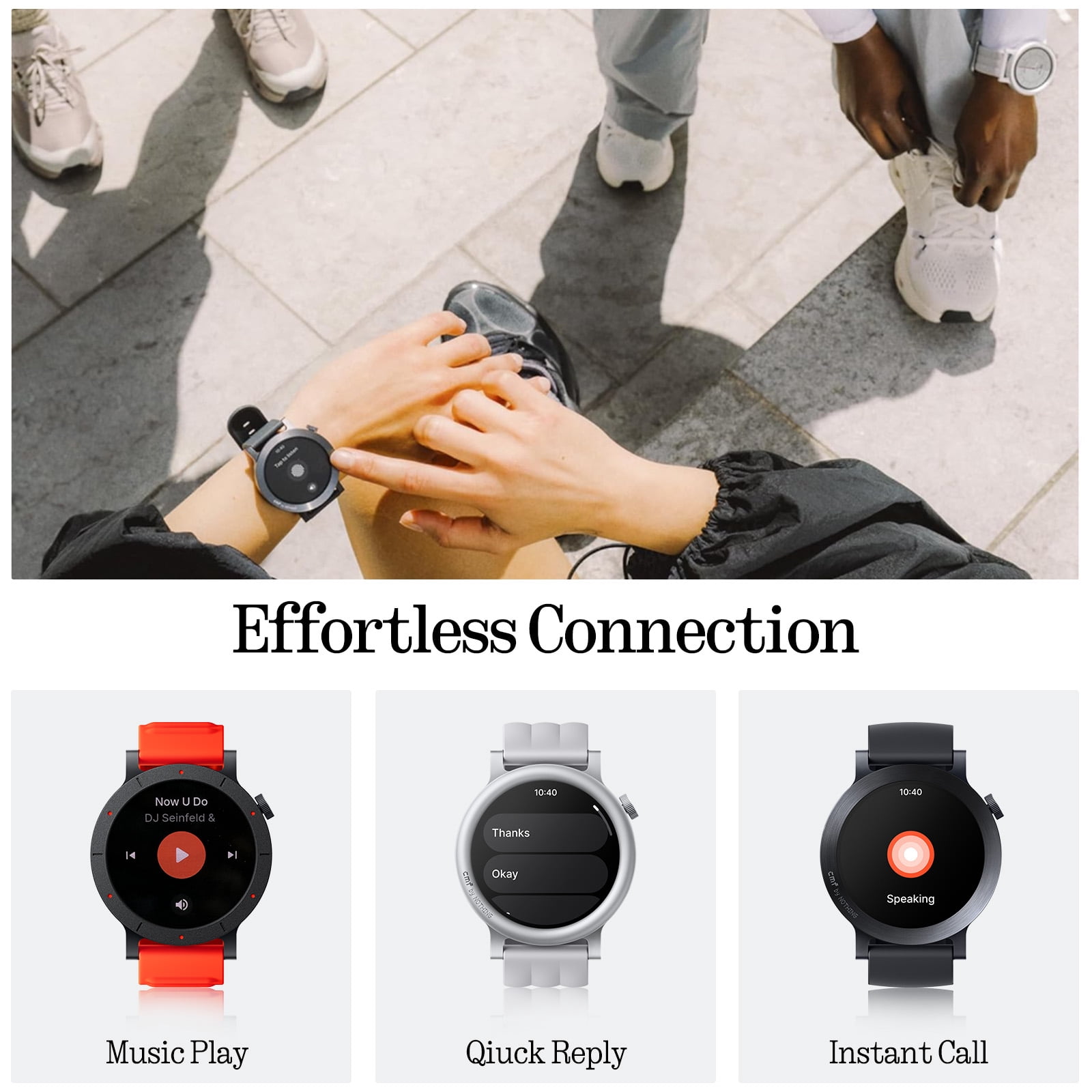 CMF BY Nothing Watch 3 Pro Smart Watch for Men Women, Bluetooth Calling, AI Energy Score, 13-Day Battery Life, Built-in Monitoring System, GPS, 130 Sport Modes, Android iOS, IP68 ,Dark Grey - Image 4